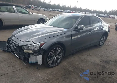 2019 Infiniti Q50 3.0T Luxe/3.0T Signature Edition/3.0T Sport из США, поврежденный, VIN JN1EV7AR2KM591847